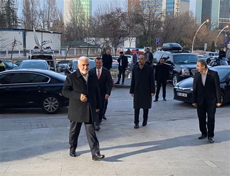 HÜDA PAR Genel Başkanı Yapıcıoğlu, HAMAS lideri Heniyye ile buluştu